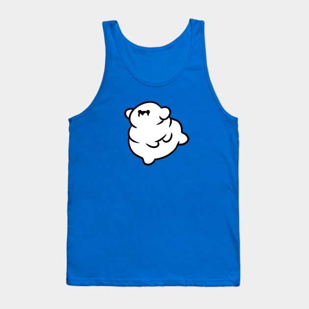 Chubby Doggo Tank Top by Jossly_Draws